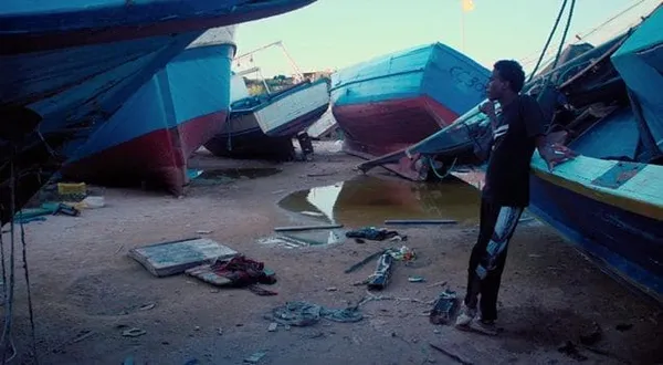 A survivor of the Lampedusa tragedy speaks in Morgan Knibbe's Shipwreck