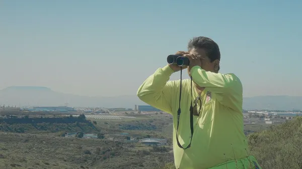 Ely Ortiz in Spare My Bones, Coyote. Jonah Malak: 'We were so in tune during the busqueda (the search) itself. Full in. I walked their walk, I ran their run, I slept in their hammocks – fully part of the team'