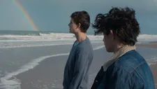 On the beach