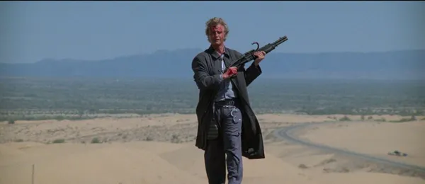 Rutger Hauer in The Hitcher