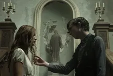 Charlotte Vega and Bill Milner as the troubled twins