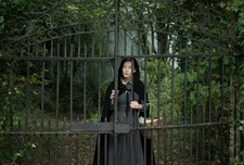Behind the gates