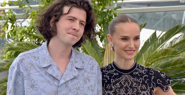 Living the dream - Arco director Ugo Bienvenu and producer Natalie Portman present the film at the Cannes Film Festival last year