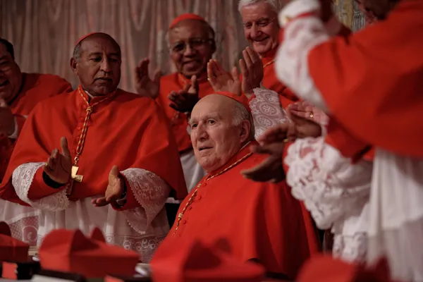 Michel Piccoli in one of his most memorable roles in Nanni Moretti’s We Have A Pope which he made at the age of 85
