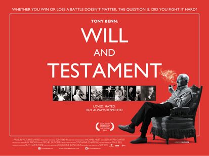 Tony Benn: Will And Testament packshot